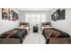 Bright bedroom featuring two twin beds, hardwood frames, and sport themed decor at 16658 Black Oak Ct, Parker, CO 80134