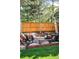 Backyard fire pit area with stone patio, seating, and landscape features at 16658 Black Oak Ct, Parker, CO 80134