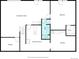 Basement floor plan featuring a recreation room, bedroom, bath, electrical and storage rooms at 5549 Lake Gulch Rd, Castle Rock, CO 80104