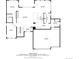 A detailed floor plan of the first floor showing the layout of the home at 3256 Offbeaten Pl, Castle Rock, CO 80108