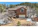 Charming two-story home with a two-car garage, and a welcoming exterior at 113 Oakdale Dr, Palmer Lake, CO 80133