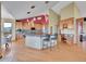 A gourmet kitchen with granite countertops, stainless steel appliances, and pendant lighting at 260 Dekker Dr, Golden, CO 80401