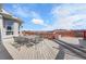 Outdoor seating area on a deck overlooking a serene landscape and stunning views at 260 Dekker Dr, Golden, CO 80401