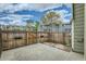 Fenced backyard with concrete patio, perfect for outdoor entertaining at 8643 Carr Loop, Westminster, CO 80005