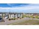 Exterior view of modern condominium in residential area, offering a blend of contemporary design and community living at 1585 Hecla Way # 304, Louisville, CO 80027