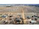 Panoramic aerial shot capturing a property amidst an open landscape with distant views and neighborhood layout at 2541 Yarmouth Ave, Boulder, CO 80301