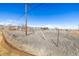 A view of the land with power poles under a bright blue sky at 2541 Yarmouth Ave, Boulder, CO 80301