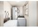 Utility room with washing machine, water heater and dryer at 2541 Yarmouth Ave, Boulder, CO 80301