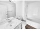 Clean and bright bathroom with a bathtub and a vanity at 10381 Cook Way # 205, Thornton, CO 80229