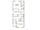 Second floor plan with primary bedroom, ensuite bath, two additional bedrooms, bathroom and laundry at 6668 N Nepal Ct, Aurora, CO 80019