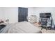 This is a secondary view of the bedroom with a workspace and storage at 840 Tucson St, Aurora, CO 80011