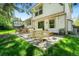 Outdoor patio with modern furniture, ideal for relaxing and entertaining with a cozy and inviting atmosphere at 6544 Alkire Ct, Arvada, CO 80004