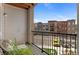 Cozy balcony featuring comfortable seating, a charming view and plenty of natural light at 14341 E Tennessee Ave # 203, Aurora, CO 80012