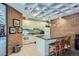 Small, well-equipped kitchen with an island at 2880 S Locust St # 704N, Denver, CO 80222