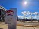 View of Park-n-Ride at 41st and Fox Station under a bright blue sky at 2804 W 53Rd Ave, Denver, CO 80221