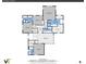 Detailed floorplan showcasing the layout of the home's upper level, including bedrooms and Gathering room at 11269 Star Streak Rd, Littleton, CO 80125
