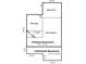 Floor plan showing a finished basement, unfinished basement, recreation area, storage, and a bedroom at 912 S Galena St, Aurora, CO 80247