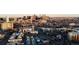 An aerial view of the city skyline, showcasing iconic landmarks at 2625 W 23Rd Ave, Denver, CO 80211