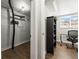 Finished basement area with desk and chair at 2695 S Logan St, Denver, CO 80210