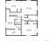 Detailed floor plan layout of the home's first floor at 2695 S Logan St, Denver, CO 80210