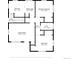 Detailed floor plan layout of the home's second floor at 2695 S Logan St, Denver, CO 80210