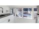 Small kitchenette with grey countertop, and mountain view at 319 13Th Ave, Idaho Springs, CO 80452