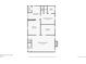 Basement plan showing the layout of rooms and dimensions of the basement at 2636 N Glencoe St, Denver, CO 80207