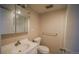 Clean bathroom with shower/tub combo and updated vanity at 1029 E 8Th Ave # 907, Denver, CO 80218