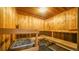 Relax in this clean and spacious wooden sauna at 1029 E 8Th Ave # 907, Denver, CO 80218