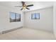 Spacious bedroom with ceiling fan and good natural light at 5425 Camargo Rd, Littleton, CO 80123