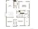 This efficient second floor plan features owner's suite, two bedrooms, two baths, laundry room and a loft at 1331 Rock Cliff Ave, Erie, CO 80516