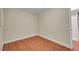Ample unfinished basement storage room at 4280 Crystal Dr, Broomfield, CO 80023