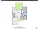 Floorplan of a home with a primary bedroom, bedrooms, baths, living room, kitchen and garage at 4280 Crystal Dr, Broomfield, CO 80023
