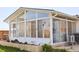 Sunroom addition featuring lots of natural light, perfect for relaxing at 11299 E 159Th Pl, Brighton, CO 80602
