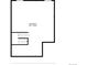 Floor plan view of the basement, measuring 22'7
