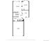Floor plan view showing the living room, kitchen, office, foyer, laundry, bath and garage at 3179 S Indiana St, Lakewood, CO 80228