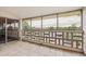 A balcony with a screen to allow enjoyment of the outdoors in any weather at 715 S Alton Way # 5D, Denver, CO 80247