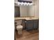 Well-maintained bathroom with updated vanity and new flooring at 1818 S Quebec Way # 5-7, Denver, CO 80231