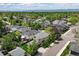 Picturesque aerial view of the neighborhood surrounded by lush greenery at 2500 S Monroe St, Denver, CO 80210
