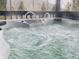 Relaxing hot tub with water fountains and views of nature at 20600 Rangeview Dr, Morrison, CO 80465