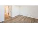 Neutral bedroom featuring a large closet and views into the adjacent bathroom at 1150 Golden Cir # 511, Golden, CO 80401