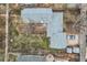 Aerial view of a home and backyard at 1824 S Logan St, Denver, CO 80210