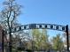 A welcome sign marking the entrance to the South Pearl Street neighborhood at 1824 S Logan St, Denver, CO 80210