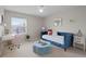 Charming bedroom with a blue daybed, desk, and plenty of natural light at 13804 Quail Ridge Dr, Broomfield, CO 80020
