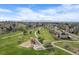 A neighborhood park with playground and walking trails and green space for activities at 13804 Quail Ridge Dr, Broomfield, CO 80020