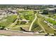 Community features a park with walking paths, ponds, and landscaping at 10241 Bellwether Ln, Lone Tree, CO 80124