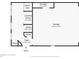 The first floor layout includes a garage, closet, laundry room, and foyer upon entry of the house at 10241 Bellwether Ln, Lone Tree, CO 80124