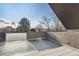 Outdoor balcony offers a view of the surrounding landscape and cityscape at 1660 Utica St, Denver, CO 80204