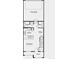 Main floor plan showing kitchen, dining, living, powder bath, and garage at 6570 Parterre N Pkwy # 2, Thornton, CO 80602