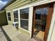 Outdoor balcony showcasing views and natural light from sliding glass doors and windows at 3025 Broadway St # 17, Boulder, CO 80304